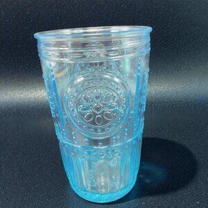 Bormioli Rocco Romantic Light Blue Cup Glass 4.75inch Single Tumbler Replacement